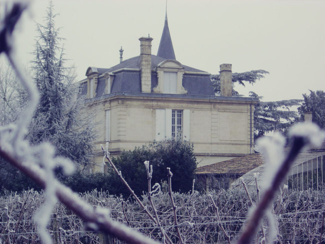 Le château en hiver